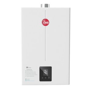 Aquecedor de Água a Gás Digital Rheem 20 Litros Glp Bivolt Branco
