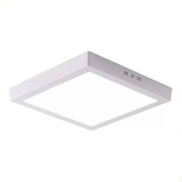 Painel Plafon Luminária Led Sobrepor Quadrado 25w 30x30 3000k - 2