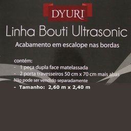 Colcha Queen Dyuri Ultrasonic Paulínia 3 Peças 2,60 X 2,40 M - Paulinia Jolitex Ternille - 4 Colcha Queen Dyuri Ultrasonic Paulínia 3 Peças 2,60 X 2,40 M - Paulinia Jolitex Ternille - 4