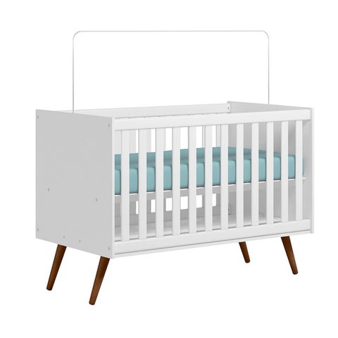 Berço Mini Cama Infantil Q Charm 70cm Com Rodízios e Mosqueteiro - ÉdeCasaMóveis                                                               