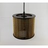 Lustre Pendente Luminária Rustico Bambu com Soquete E-27 - 3