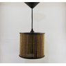 Lustre Pendente Luminária Rustico Bambu com Soquete E-27 - 5