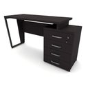 Ver imagem 4 de Mesa Industrial Executiva Gaveteiro 1,50m a 1,72m Pre Pés Metal F5