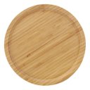 Ver imagem 1 de Linda Bandeja Redonda de Bambu com 30 Cm Tuut