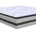 Ver imagem 3 de Colchão Box Casal Queen Size 158cm Molas Ensacadas Soft Pillow Love Story Bege-marrom - Gazin