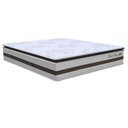 Ver imagem 1 de Colchão Box Casal Queen Size 158cm Molas Ensacadas Soft Pillow Love Story Bege-marrom - Gazin