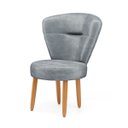 Ver mais imagens de Kit 2 Poltronas Decor Estofada para Mesa de Jantar Sala de Espera Ergonômica Pés Palito Resistente