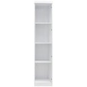 Ver imagem 3 de Guarda Roupa Infantil Eloisa 1 Porta com Modulo Aéreo Branco Brilho - Phoenix Baby