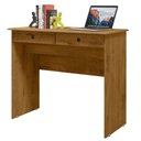 Ver imagem 3 de Mesa de computador marrom- 2 gavetas