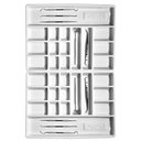 Ver imagem 3 de Kit com 2 Divisores de Gavetas P/ Mesa Auxiliar Odontológica