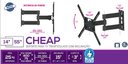 Ver imagem 4 de Cheap Suporte Articulado pra Tvs de 14 Ate 55 Pol