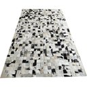 Ver imagem 1 de Tapete De Couro Preto Branco Salino amarelo 1,50x2,50 c/b