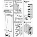 Ver imagem 4 de Coluna Deslizante com 5 Cestos Aramados 41x25cm para Armário Masutti Copat em Aço Carbono