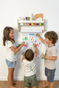 Ver imagem 4 de Lousa Infantil Painel de Parede Fixo para Desenho e Pintura