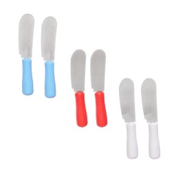 Conjunto de 6 Espátulas Para Manteiga - 1
