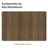 Cristaleira 70 Cm 2 Portas de Vidro com Pés Trapézio Rustic/marrom Madesa - 10