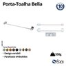 Porta Toalha Reto Longo 53cm Bella 4400ov220 Ouro Velho Fani - 3