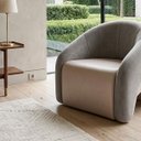 Ver imagem 2 de Poltrona Decorativa Confortável Pé Palitos:Veludo Prata