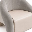 Ver imagem 6 de Poltrona Decorativa Confortável Pé Palitos:Veludo Prata