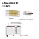 Ver imagem 4 de Armário de Cozinha Compacta 190cm Reims Madesa 09 Branco