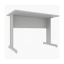 Ver imagem 7 de Mesa Escritório 1,50×0,60m c/ Gavetas – Cinza/Cinza - 53082