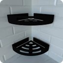 Ver imagem 6 de Kit 2 Porta Temperos e Condimentos de Parede Preto Multiuso