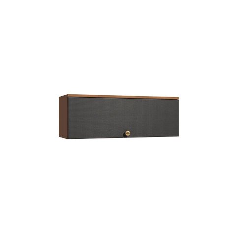 Armário Aéreo Basculante 1 Porta 80cm Elara Kappesberg Canela/preto