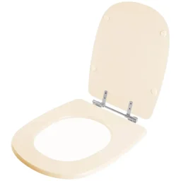 Assento Sanitário Acrílico Paris Bege para vaso Ideal Standard - 2 Assento Sanitário Acrílico Paris Bege para vaso Ideal Standard - 2