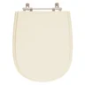 Assento Sanitário Acrílico Paris Bege para vaso Ideal Standard - 1