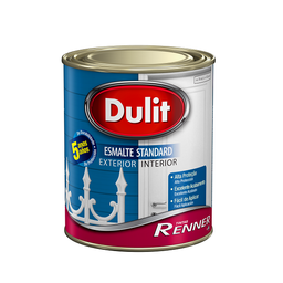 Tinta Esmalte Dulit Brilhante 900ml Branco Renner Unico - 1