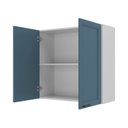 Ver imagem 4 de Armário Aéreo Planejado Duplo 80cm Soho CabeCasa MadeiraOriginals Branco/Azul