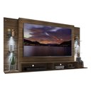 Ver imagem 1 de Painel Com Suporte Tv 60" E 4 Leds Vegas Multimóveis V3678 Madeirado Madeirado