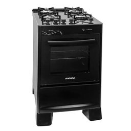 Fogão Suggar Neo Glass 5 Bocas com Acendimento Automático Preto - 4