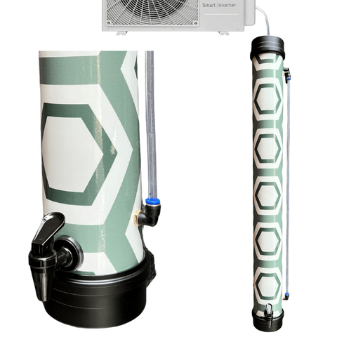 Dreno Ecológico para Ar Condicionado Drenoeco - 8l Cor Cinza 1 - 97cm.