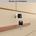 Ver imagem 4 de Cômoda Sapateira Essence 4 Gavetas 2 Portas Multiuso Moderno Quarto