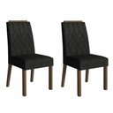 Ver imagem 1 de Kit 2 Cadeiras de Jantar 4256 com Espaldar Rustic-oxford Madesa