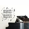 Adesivo de Parede 3D Adesif Notas Musicais - 2