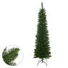 Arvore Natal Boston Slim 250 Tips C/base Verde 1,5m Florarte - 3