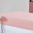 Ver imagem 4 de Lençol com Elástico Solteirão Nobre 1 Peça 30cm de Altura Malha 100% Algodão - Rosa