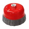 Escova Aço Copo Ondulada 4" 100mm M14 2552 Lotus - 1