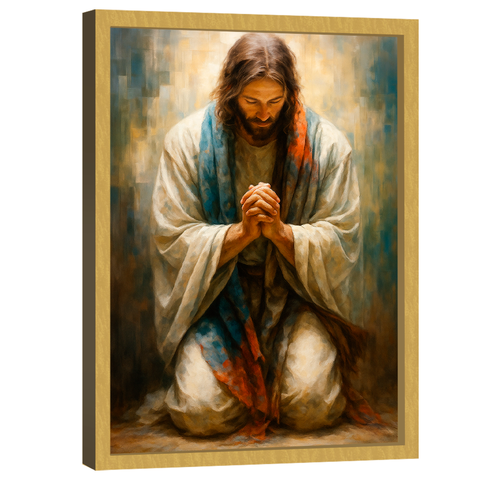 Quadro Decorativo Jesus Poderosa Oração