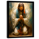 Ver imagem 4 de Quadro Decorativo Jesus Poderosa Oração