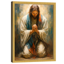 Ver imagem 3 de Quadro Decorativo Jesus Poderosa Oração