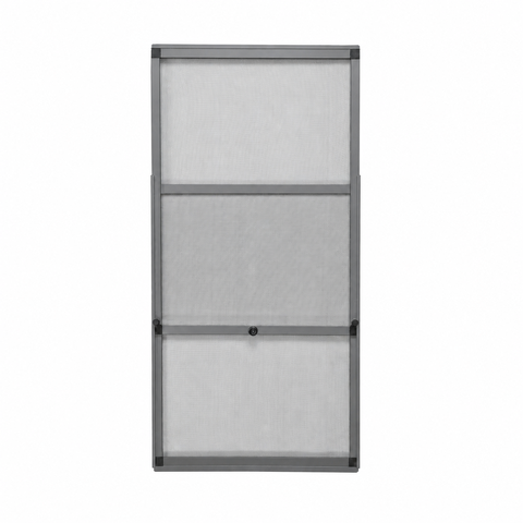 Tela Mosquiteira Regulável - Alumínio - 68,5 a 127 Cm X 60 Cm - Cinza