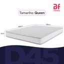Ver mais imagens de Colchão Queen Ortopédico de Espuma D45 a Vácuo 158x198cm Bf Colchões