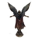 Ver imagem 4 de Arcanjo Anjo Uriel Mensageiro Divino Veronese 05000 Estatueta Bronze