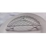 Peneira Mini Grelha Semi Circulo (para Tonkatsu, Tempura, Rolinho Primavera, Camarão) - 5