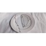 Peneira Mini Grelha Semi Circulo (para Tonkatsu, Tempura, Rolinho Primavera, Camarão) - 6