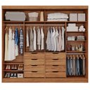 Ver imagem 3 de Guarda Roupa  2 Portas de Correr MDF Espelhado Veneza