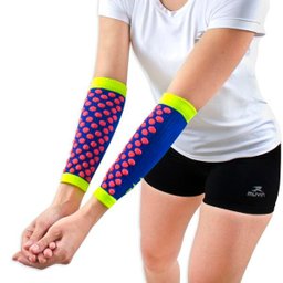 Manguito curto voleibol elite M Azul - 3